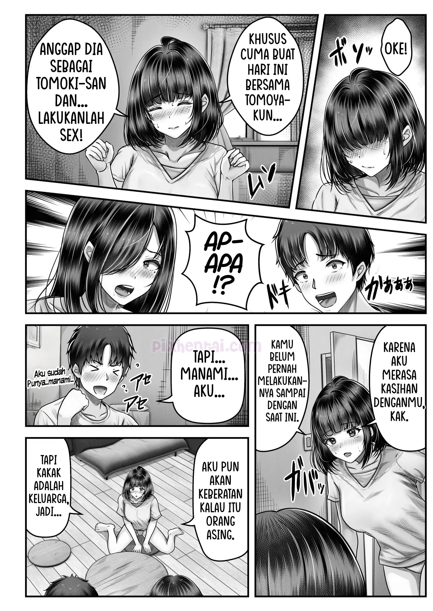 Komik hentai xxx manga sex bokep Having Sex With A Large Age Gap Black-Haired Sisters 31
